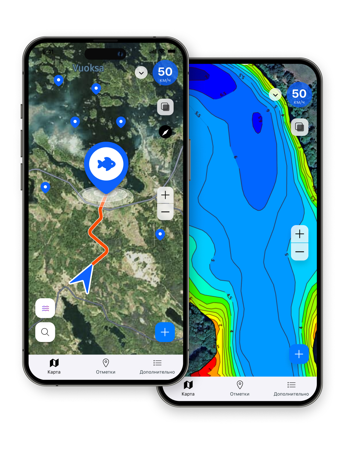 Приложение Марлин на смартфонах